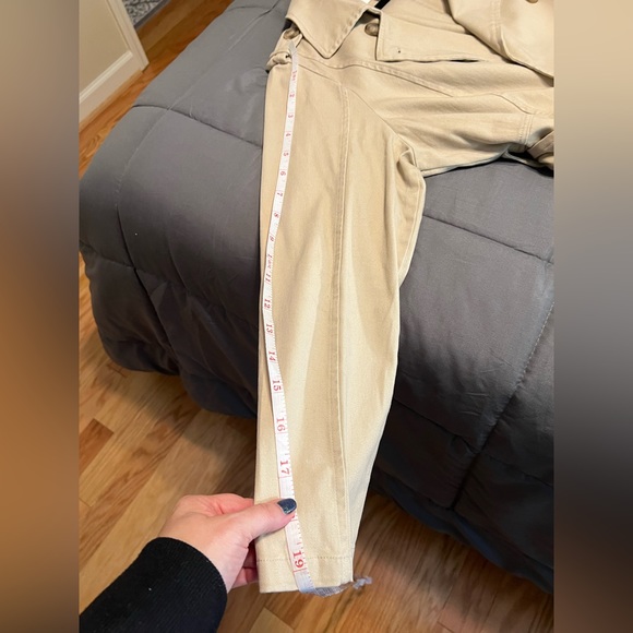 Torrid jacket size 2 women’s plus 1X 2X lightweight tan/khaki rain coat like new - Picture 11 of 11